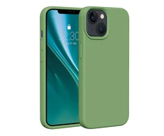 Dėklas Telforceone Etteri Silicone Apple iPhone 14 6,1" šviesiai žalios spalvos