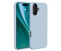 Dėklas Telforceone Etteri Silicone Apple iPhone 16 Plus 6,7" žydros spalvos