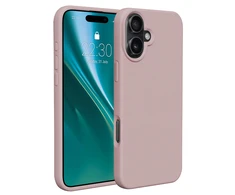 Dėklas Telforceone Etteri Silicone Apple iPhone 16 Plus 6,7" rožinės spalvos