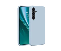 Telforceone Etteri silikoninis dėklas, skirtas Samsung Galaxy S25 Plus šviesiai mėlynas