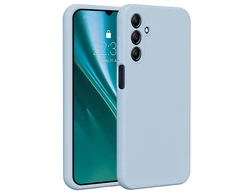 Dėklas Telforceone Etteri Silicone Samsung Galaxy A15 4G / A15 5G žydros spalvos