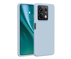 Dėklas Telforceone Etteri Silicone Xiaomi Redmi Note 13 5G žydros spalvos