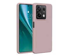 Dėklas Telforceone Etteri Silicone Xiaomi Redmi Note 13 5G rožinės spalvos