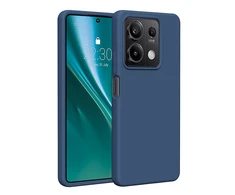 Dėklas Telforceone Etteri Silicone Xiaomi Redmi Note 13 5G mėlynos spalvos