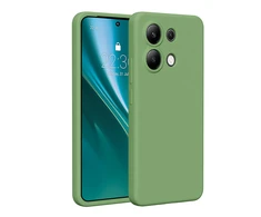 Dėklas Telforceone Etteri Silicone Xiaomi Redmi Note 13 4G šviesiai žalios spalvos