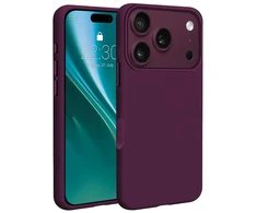 Dėklas Telforceone Etteri Silicone Mag case for iPhone 17 Pro / 18 Pro 6,3'' dark cherry