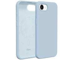 Etteri silikoninis Mag dėklas, skirtas iPhone 17, šviesiai mėlynas