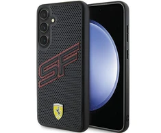 Samsung Galaxy S24 Ferrari dėklas Big SF Perforated (FEHCS24SPINK) juodos spalvos