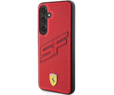 Samsung Galaxy S24 Ferrari dėklas Big SF Perforated (FEHCS24SPINR) raudonos spalvos