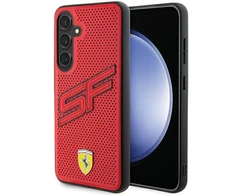 Samsung Galaxy S24 Ferrari dėklas Big SF Perforated (FEHCS24SPINR) raudonos spalvos