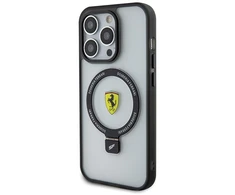 Apple iPhone 15 Pro Ferrari dėklas Ring Stand 2023 Collection MagSafe (Fehmp15luscah) skaidrus