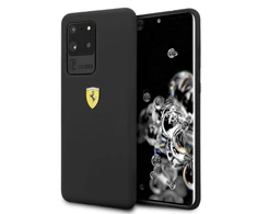 Samsung Galaxy S20 Ultra Ferrari dėklas silikoninis (FESSIHCS69BK) juodos spalvos