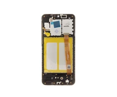 Dėklas For_Samsung LCD ekranas + Touch Unit + priekinis dangtelis Samsung A202 Galaxy A20e Juodas