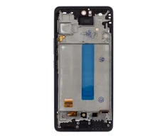 Dėklas For_Samsung LCD display + Touch Unit + Front Cover for Samsung A536B Galaxy A53 5G Juodas