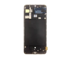 Dėklas For_Samsung LCD ekranas + jutiklinis blokas + priekinis dangtelis Samsung A705 Galaxy A70 Juodas