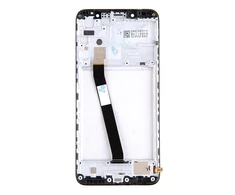 Dėklas For_Xiaomi LCD Ekranas + Touch Unit + priekinis dangtelis, skirtas Xiaomi Redmi 7A Juodas (be logotipo)