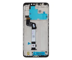 Dėklas For_Xiaomi LCD Ekranas + Touch Unit + priekinis dangtelis skirtas Xiaomi Redmi Note 6 Pro Juodas
