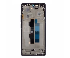 Dėklas For_Xiaomi LCD Ekranas + Touch Unit + Front Cover for Xiaomi Redmi Note 14S Aurora Violetinė