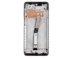 Dėklas For_Xiaomi LCD Ekranas + Touch Unit + priekinis dangtelis, skirtas Xiaomi Redmi Note 9 Pro/9S/9 Pro Max Interstellar Pilkas