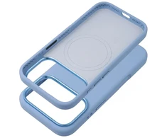 Dėklas Case for iPhone 18 Pro Max / 17 Pro Max Forcell F-Protect Frame Premium compatible with Magsafe light mėlynas