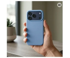 Dėklas Case for iPhone 18 Pro / 17 Pro Forcell F-Protect Frame Premium compatible with Magsafe light mėlynas