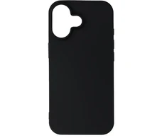 Topt Nugarėlės dėklas Matinis, skirtas iPhone 17, juodos spalvos