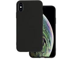 Fusion Accessories Galinis dėklas Matinis, skirtas iPhone X/XS (5,8″) juodos spalvos