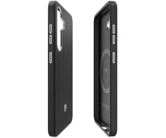 Dėklas GP-FPS931PGA Samsung by Spigen Enzo Aramid Magnetic Cover for Galaxy S25 Juodas Sidabrinis (Damaged Package) (Pažeista pakuotė)