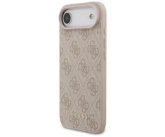 Guess 4G Classic dėklas skirtas Apple iPhone 17 Air rožinės spalvos