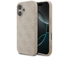 Guess 4G Classic dėklas skirtas Apple iPhone 17 rožinės spalvos