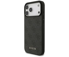 Guess 4G Classic dėklas skirtas Apple iPhone 17 Pro Max juodos spalvos
