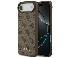 Guess 4G Classic dėklas skirtas Apple iPhone 17 Air rudos spalvos