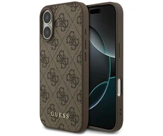 Guess 4G Classic dėklas skirtas Apple iPhone 17 rudos spalvos