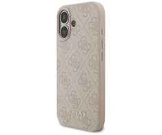 Guess 4G Classic dėklas skirtas Apple iPhone 17 rožinės spalvos