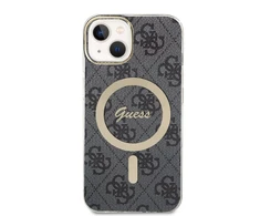 Dėklas Guess GUHMP14SH4STK iPhone 14 6.1" juoda/juodas hardcase 4G MagSafe