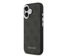 Guess 4G MagSafe dėklas skirtas Apple iPhone 17 juodos spalvos