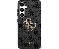 Guess Big 4G Classic Logo dėklas skirtas Samsung Galaxy S25 FE juodos spalvos