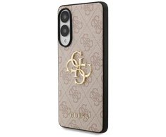 Dėklas Guess Big 4G Logo Classic Logo skirta Samsung Galaxy S25 Edge rožinės spalvos