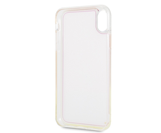 Apple Guess GUHCI65GLCPI iPhone Xs Max rožinis / rožinis kietas dėklas California šviečia tamsoje