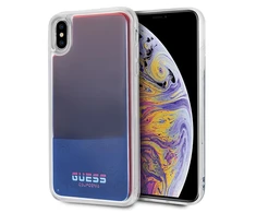 Dėklas GUESS HARD CASE CALIFORNIA šviečia tamsoje GUHCI65GLCRE IPHONE XS MAX Raudonas