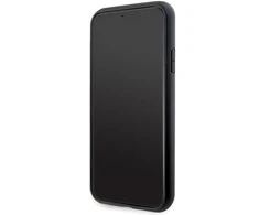 Apple iPhone 11 / XR Guess dėklas 4G Stripe (GUHCN61P4SNK) pilkos spalvos