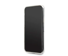 Guess dėklas, skirtas iPhone 11 Pro Max GUHCN65PCUGLPBL rožinės-mėlynos spalvos kietas dėklas Glitter Gradient