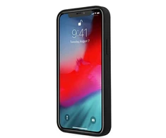 Apple iPhone 12 Pro Max Guess dėklas Script Vintage (GUHCP12LLSVSBK) juodos spalvos