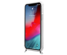 GUESS GUHCP12MKC4GSSI IPHONE 12/12 PRO 6.1 "SKAIDRUS KIETAS DĖKLAS 4G Sidabrinis GRANDINĖ