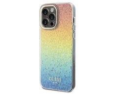 Apple iPhone 13 Pro Max Guess dėklas IML Faceted Mirror Disco Iridescent (GUHCP13XHDECMI) įvairiaspalvis