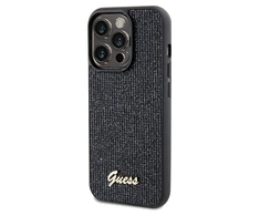 Apple iPhone 14 Pro Max Guess dėklas Disco Metal Script (GUHCP14XPMSDGSK) juodos spalvos