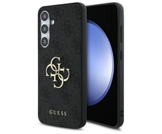 Guess 4G Big Metal Logo - dėklas skirtas Samsung Galaxy S24 FE pilka