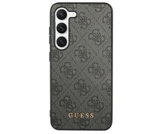 GUESS dėklas skirtas Samsung Galaxy S24 Ultra GUHCS24LG4GFGR (Classic logo) juodos spalvos
