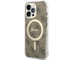 GUESS GUHMP13LH44 IPHONE 13 PRO / 13 6.1" RUDAS / RUDAS KIETAS DĖKLAS 4G MAGSAFE