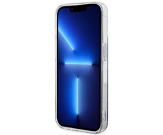 Dėklas GUESS GUHMP14LPCUMAK IPHONE 14 PRO 6.1 "Juodas/Juodas HARDCASE MARBLE MAGSAFE